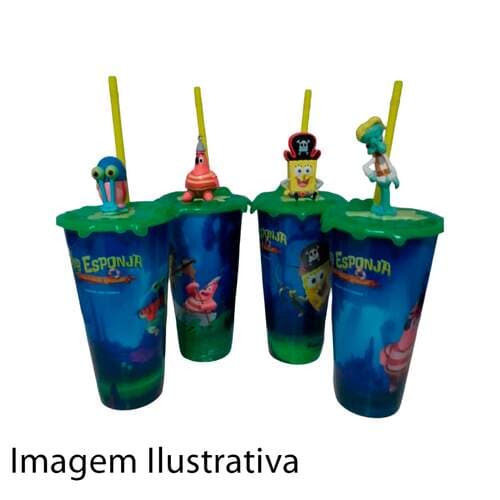 Copo Colecionável Bob Esponja: Em Busca da Calça Quadrada: Bob Esponja Cinépolis